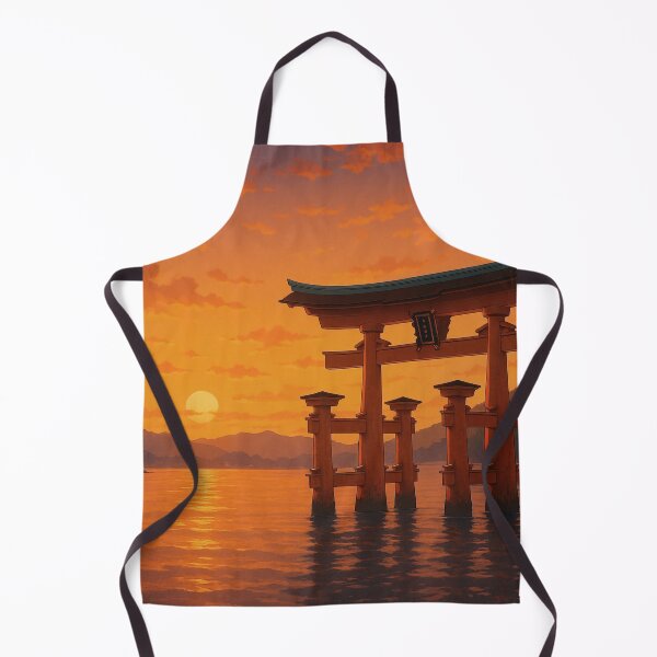 Item preview, Sunset at Miyajima Floating Torii designed and sold by Takeda-art.