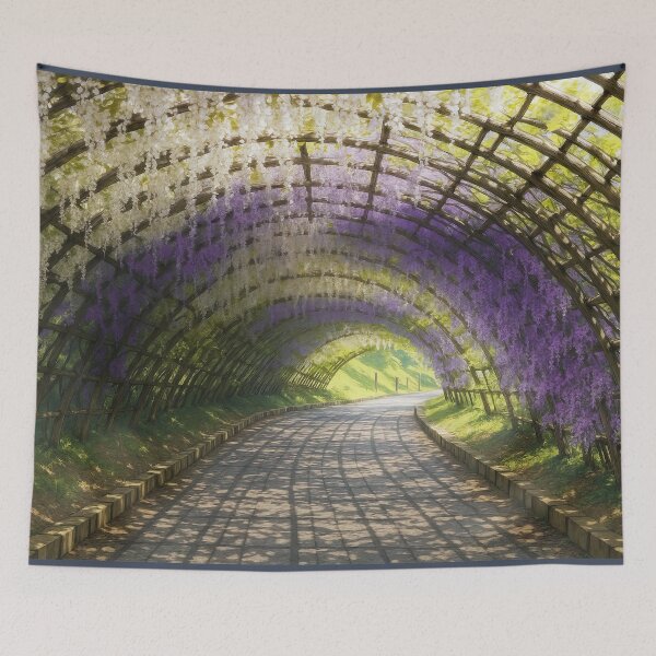 Item preview, Wisteria tunnel at Kawachi Wisteria Garden designed and sold by Takeda-art.