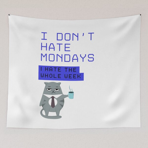 Item preview, Hate the whole week designed and sold by AutisticShark.