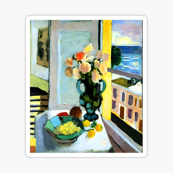 Item preview, Henri Matisse - Roses by the Window designed and sold by Jon-Baran.