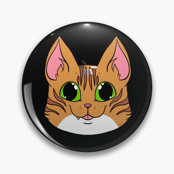 Item preview, Orange Cat: Brain Cell Buffering designed and sold by insecthusk.