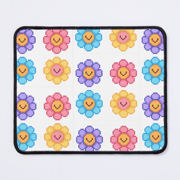 Item preview, Pixel smiley flowers designed and sold by Priyan96.