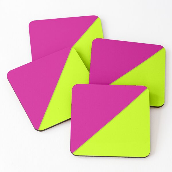 Item preview, Ma8ick Conflict - Neon Pink and Green designed and sold by Ma8ick.