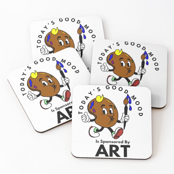 Item preview, Happy Palette Today’s Good Mood Is Sponsored By Art designed and sold by Kate Miller Illustrator.