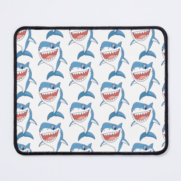 Item preview, Cute Shark with a Big Smile designed and sold by BiteYourLip.