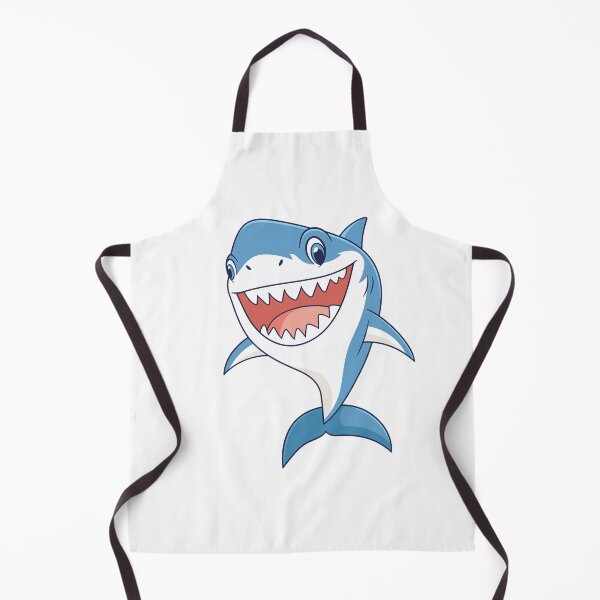 Item preview, Cute Shark with a Big Smile designed and sold by BiteYourLip.