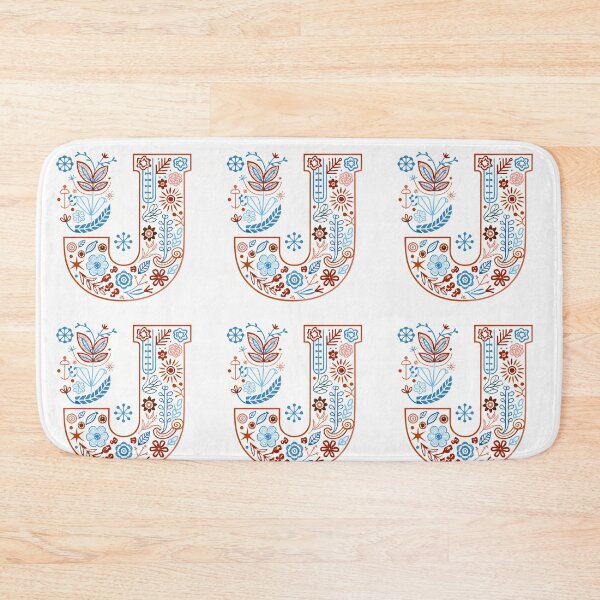 Item preview, Letter J Cool Art Illustrations Nature Colorful Design designed and sold by ART ATTACK ZONE.