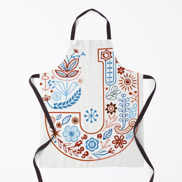 Item preview, Letter J Cool Art Illustrations Nature Colorful Design designed and sold by ART ATTACK ZONE.