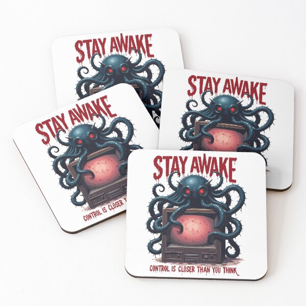 Item preview, Stay Awake – The Signal Is the Enemy designed and sold by BeamiCreations.