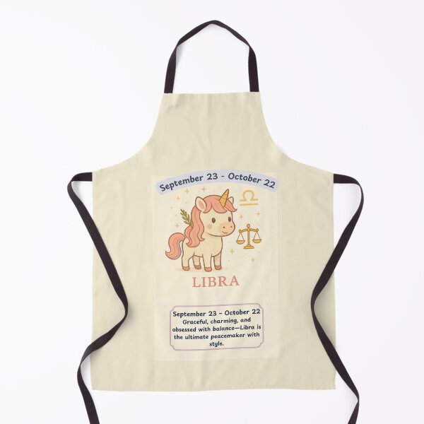 Item preview, Zodiac Unicorn - Libra September 23-October 22 designed and sold by Fat Cat Merch.
