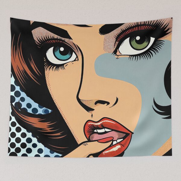 Item preview, Pop Art Woman designed and sold by PinUpPizzazz.