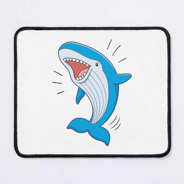 Item preview, Blue Whale with Open Mouth designed and sold by BiteYourLip.