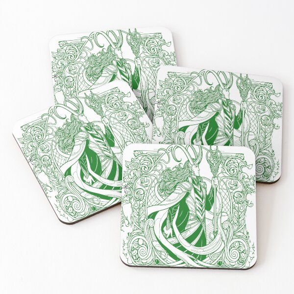 Item preview, loki in green designed and sold by Foxlindesigns.