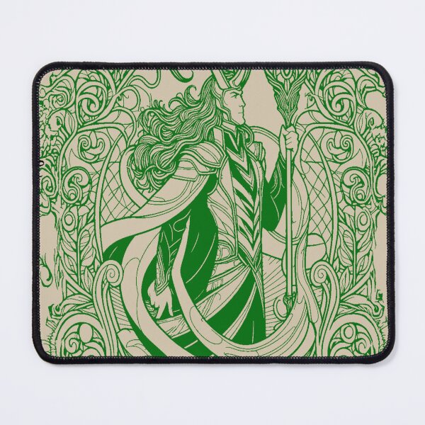 Item preview, loki in green designed and sold by Foxlindesigns.