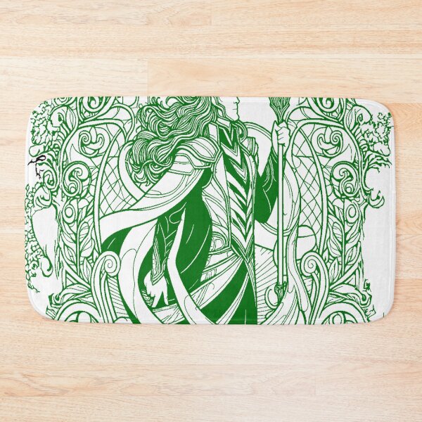 Aperçu de l'œuvre Loki en vert créée et vendue par Foxlindesigns.