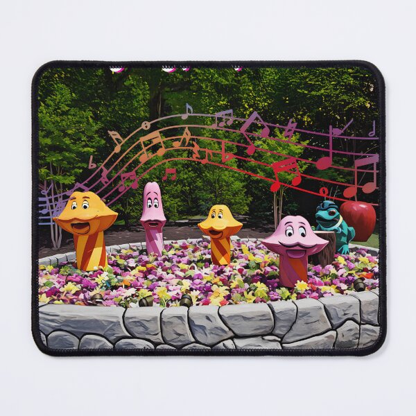 Item preview, Kings Dominion The Singing Mushrooms designed and sold by KD Fanatics.