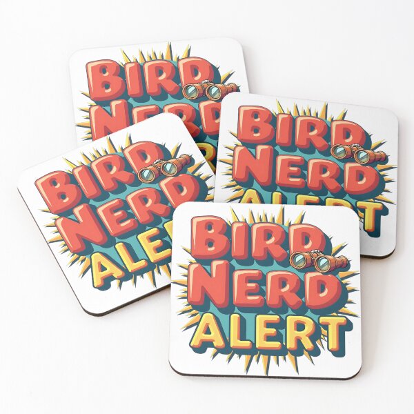 Item preview, Bird nerd alert! designed and sold by Myfeathers.