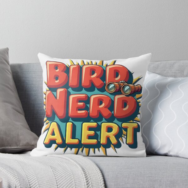 Item preview, Bird nerd alert! designed and sold by Myfeathers.