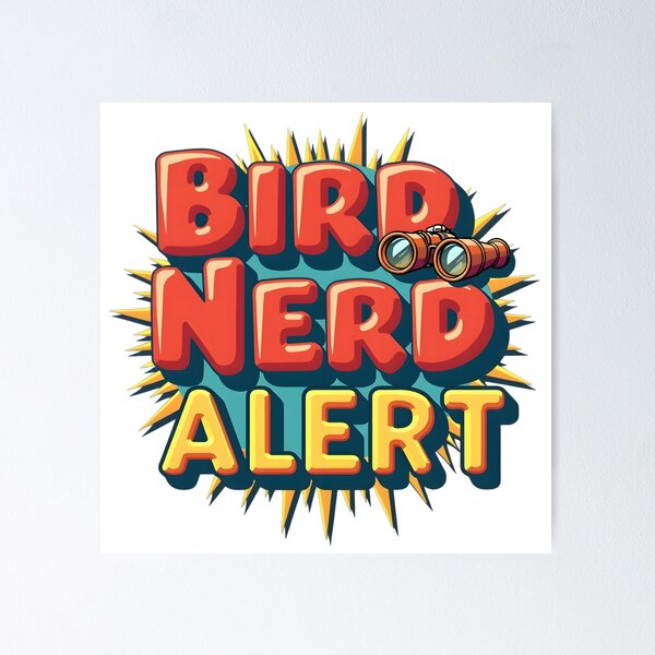 Artikel-Vorschau von Vogel-Nerd-Alarm!, designt und verkauft von Petalsandfeathers.