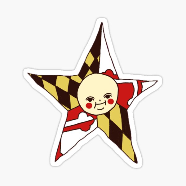 Item preview, MARYLAND, MY MARYLAND Baby Star designed and sold by gibsongrrrl.