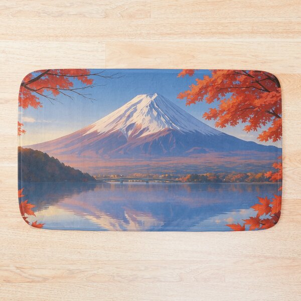 Item preview, Mount Fuji from Lake Kawaguchi in Autumn designed and sold by Takeda-art.