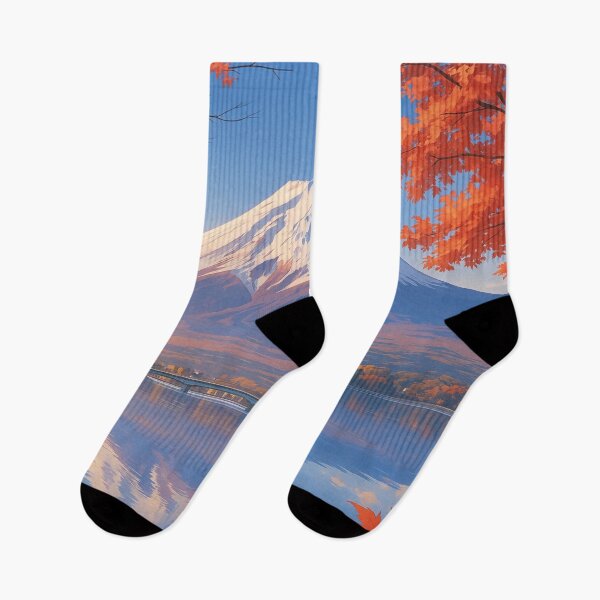 Item preview, Mount Fuji from Lake Kawaguchi in Autumn designed and sold by Takeda-art.
