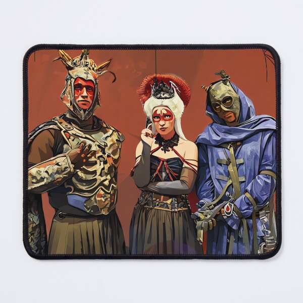 Item preview, Kings Dominion Haunt Evil Trio 2024 designed and sold by KD Fanatics.
