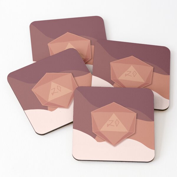 Item preview, Desert Waves and D20s designed and sold by Phoenix's Nest of Trinkets.