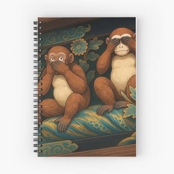 Item preview, Three Wise Monkeys of Nikko Toshogu Shrine designed and sold by Takeda-art.