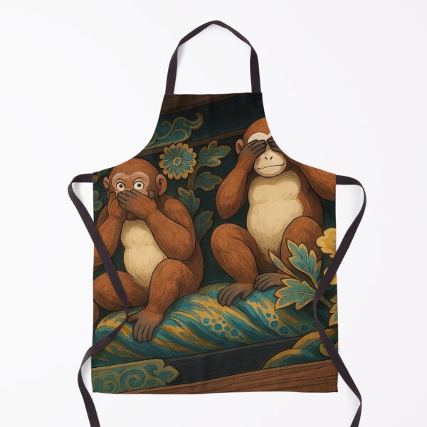 Item preview, Three Wise Monkeys of Nikko Toshogu Shrine designed and sold by Takeda-art.