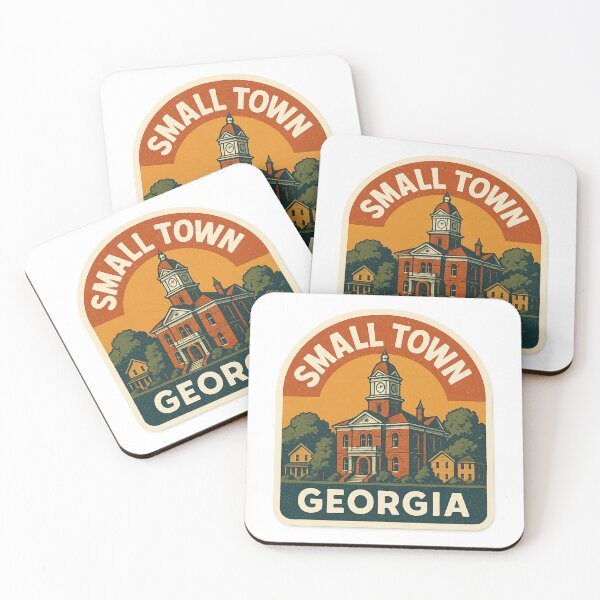 Item preview, Small Town GA | Retro Georgia Small Town Aesthetic designed and sold by Stilll Waters Studio.