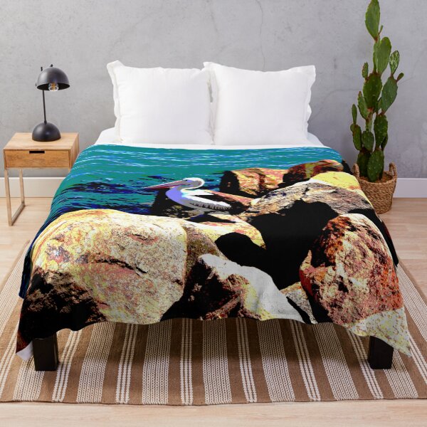 Item preview, Pelican on the Rocks! designed and sold by Mickangelhere.
