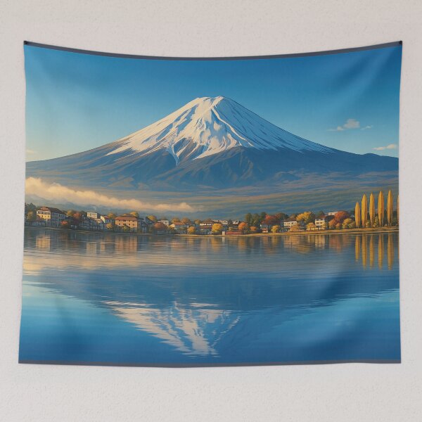 Item preview, Mount Fuji Reflection at Lake Kawaguchi designed and sold by Takeda-art.