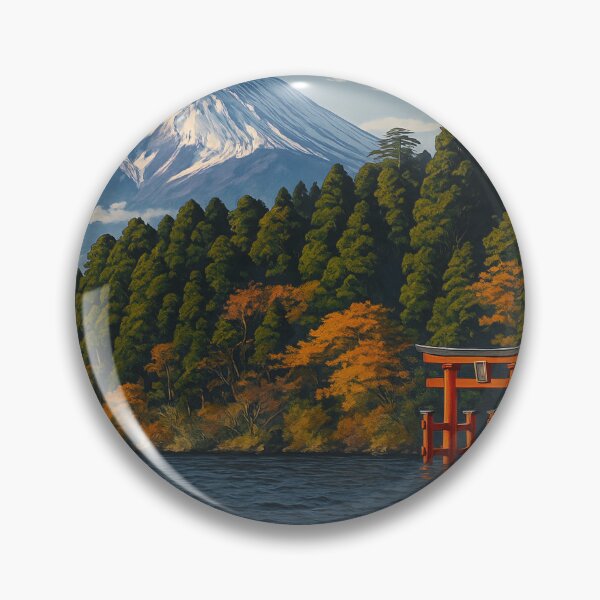 Item preview, Mount Fuji from Lake Ashi at Hakone designed and sold by Takeda-art.