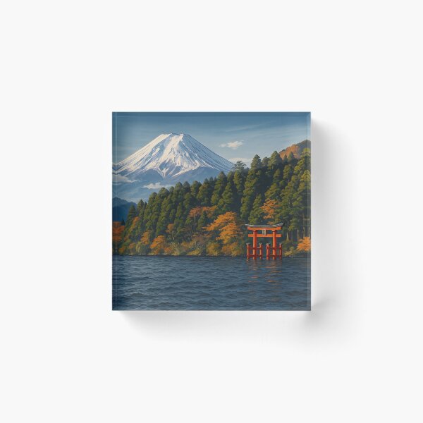 Item preview, Mount Fuji from Lake Ashi at Hakone designed and sold by Takeda-art.