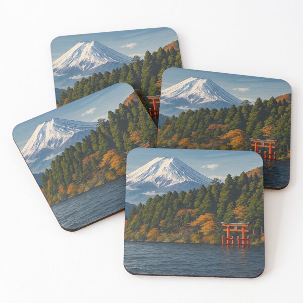 Item preview, Mount Fuji from Lake Ashi at Hakone designed and sold by Takeda-art.