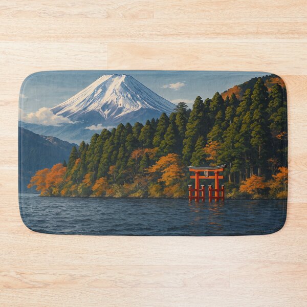 Item preview, Mount Fuji from Lake Ashi at Hakone designed and sold by Takeda-art.