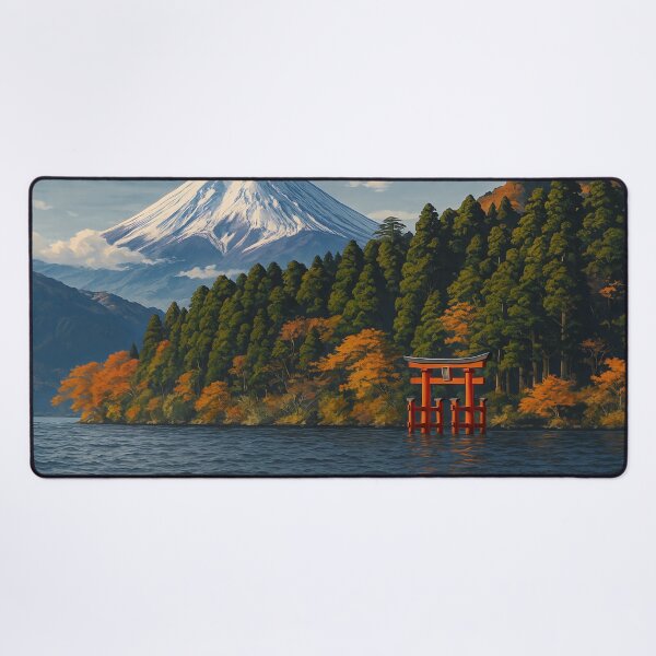Item preview, Mount Fuji from Lake Ashi at Hakone designed and sold by Takeda-art.