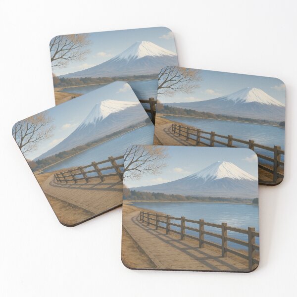 Item preview, Mount Fuji viewed from Lake Yamanaka in Late Autumn designed and sold by Takeda-art.