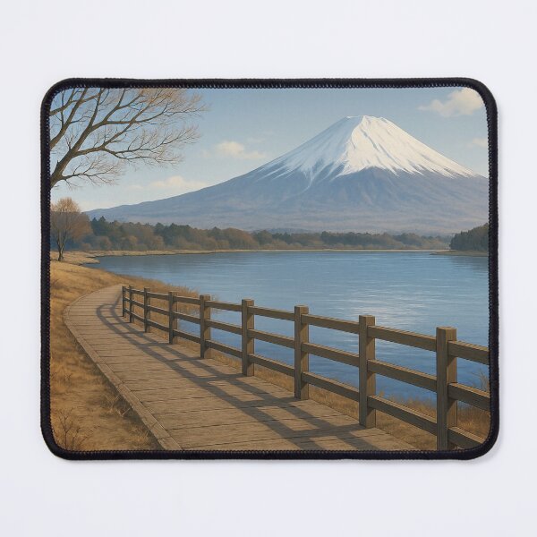 Item preview, Mount Fuji viewed from Lake Yamanaka in Late Autumn designed and sold by Takeda-art.