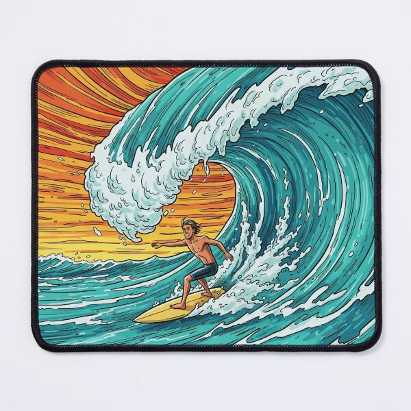 Item preview, Cartoon Surfer designed and sold by Shakas_Prints.