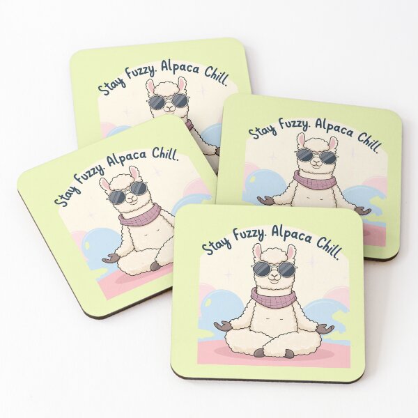 Item preview, Stay Fuzzy, Alpaca Chill designed and sold by BeeStylishTees.