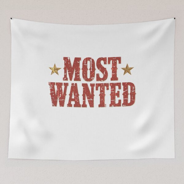Item preview, Vintage Western Most Wanted Bold Typography Design designed and sold by Dario Andres Pedrozo.