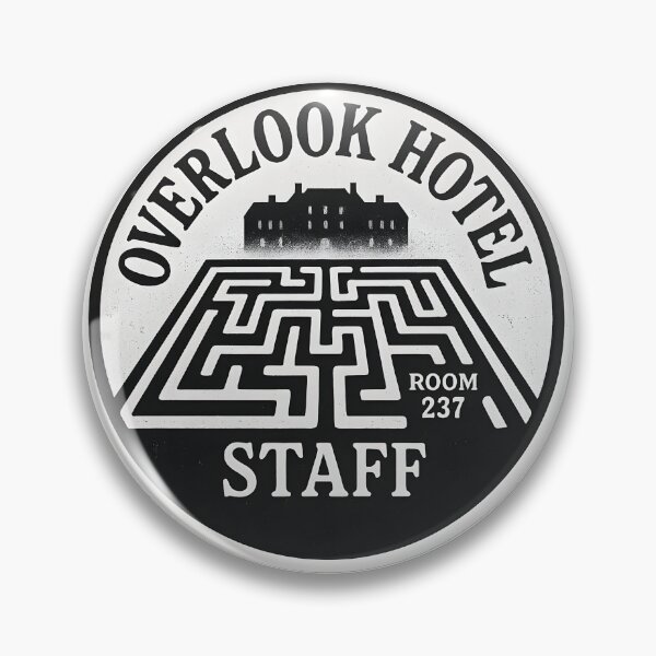 Item preview, Overlook Hotel Staff – Room 237 Maze Horror Badge designed and sold by DeadFrame.