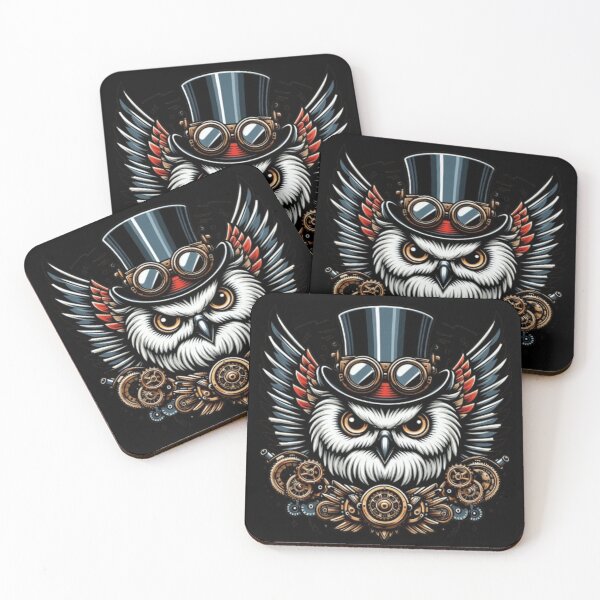 Item preview, Steampunk Wisdom: The Mechanical Owl designed and sold by Jacksonso.