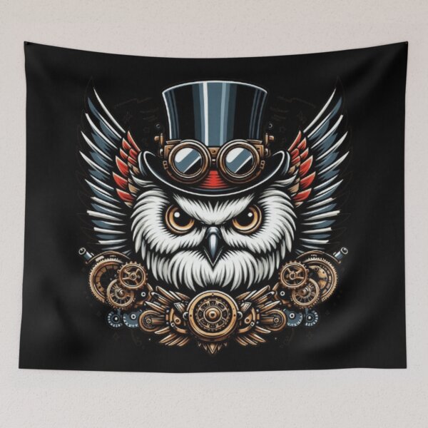 Item preview, Steampunk Wisdom: The Mechanical Owl designed and sold by Jacksonso.