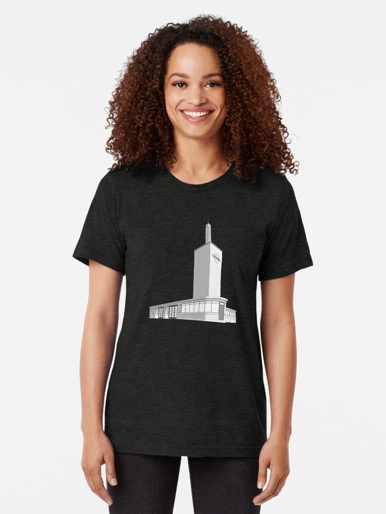Alternate view of Osterley station Tri-blend T-Shirt