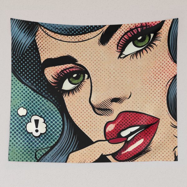 Item preview, Pop Art Woman designed and sold by PinUpPizzazz.