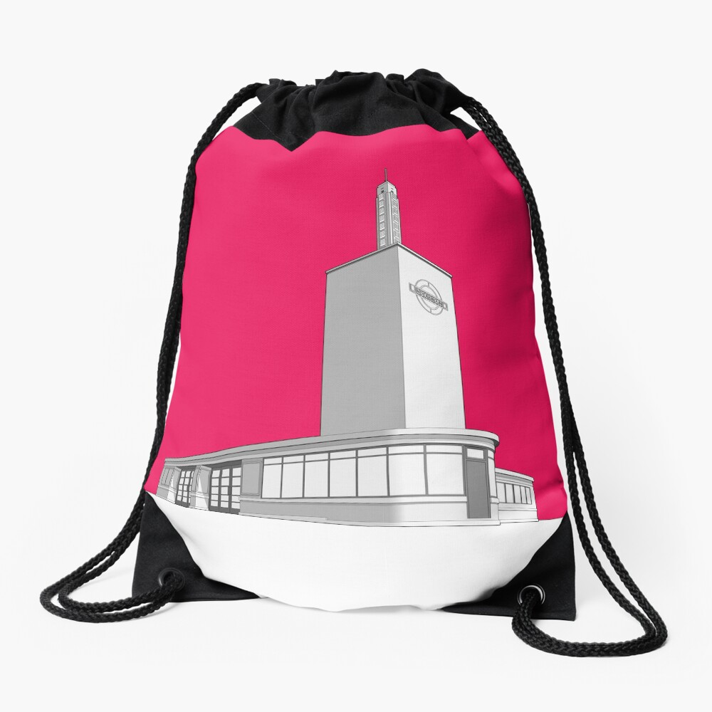 Osterley station Drawstring Bag