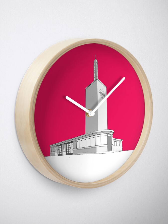 Alternate view of Osterley station Clock